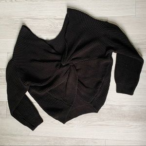 PrettyLittleThing Backless Sweater | PLT